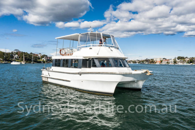 Cruise Cat – Package for 49 Guests | Sydney Boat Hire