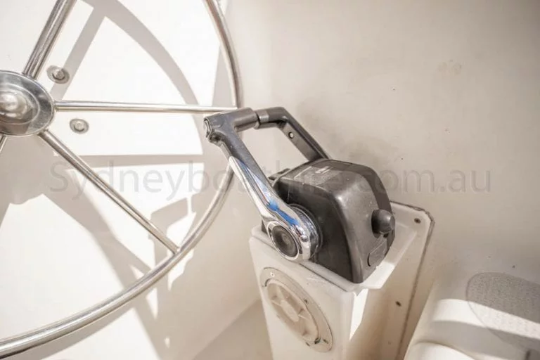 boat hire sydney on delphinus 37