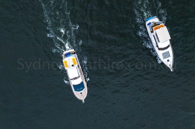 boat hire sydney on calypso 2