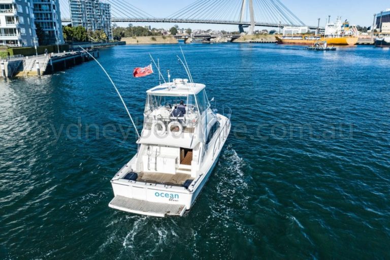 boat hire on mv ocean blue 15